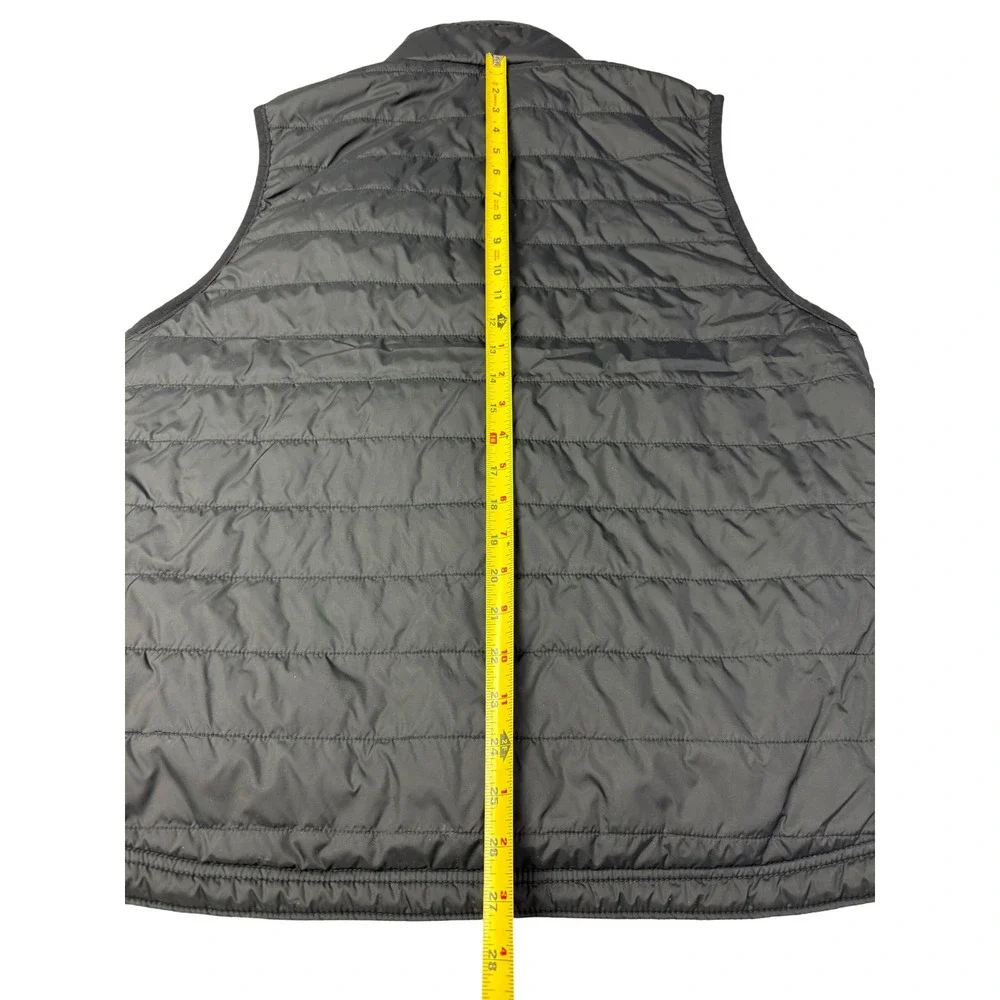 Carhartt Rain Defender Relaxed Fit Quilted Vest‎ Black Mens Large OV2286-M